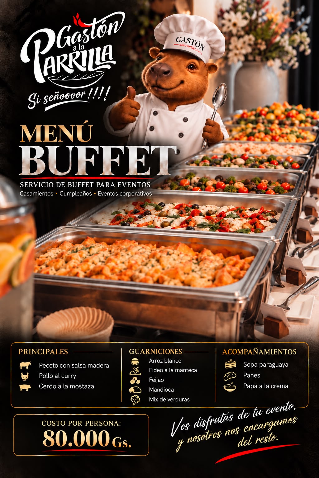 Catálogo de Servicio de Buffet