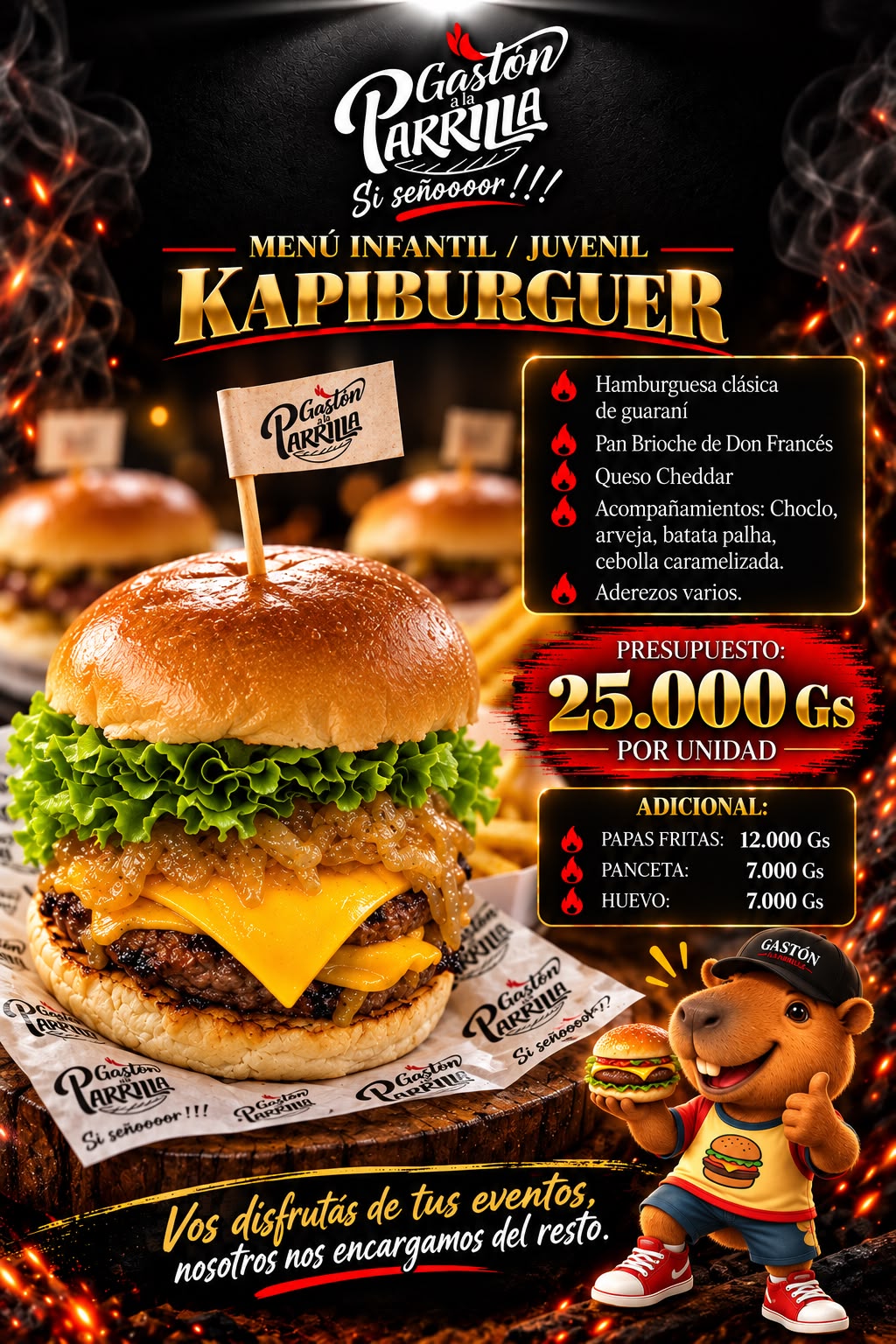 Catálogo de KapiBurguer